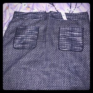 NWT Loft Plus Tweed Skirt!